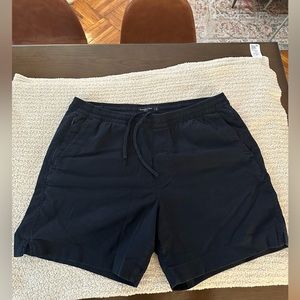 Abercrombie & Fitch- Linen-Blend Pull-On Shorts